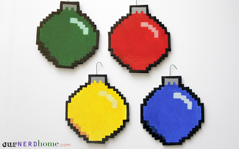 Geeky Crafts - 8-Bit Ornament