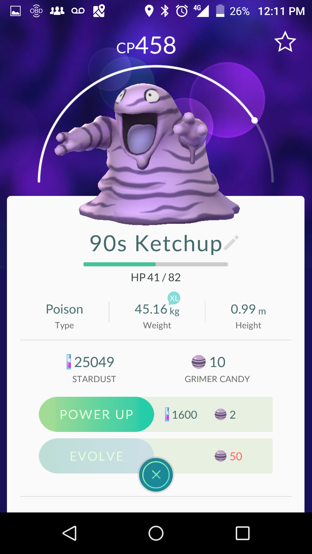 Pokemon GO Funny Nickname