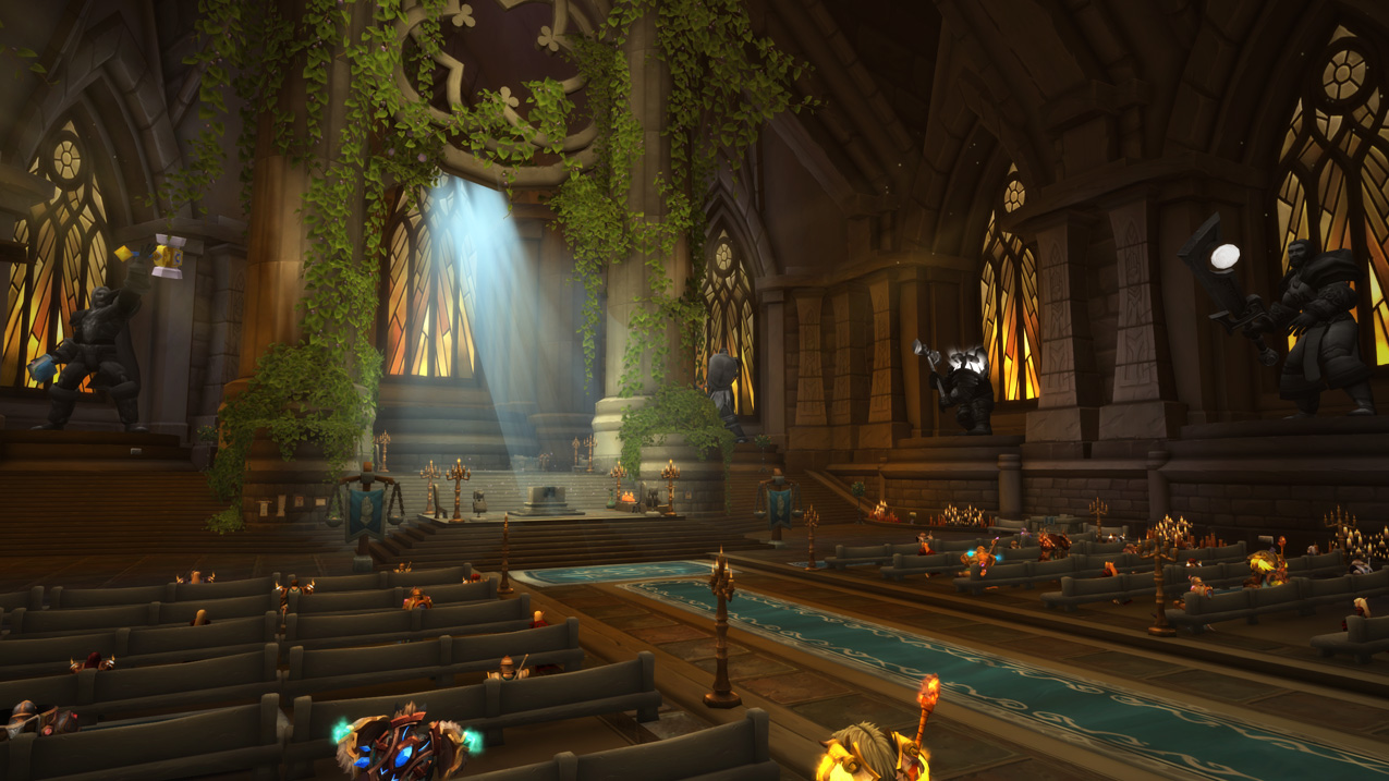 Sanctum of Light Class Hall in World of Warcraft Legion