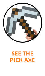 Pick Axe for Minecraft Halloween Costume