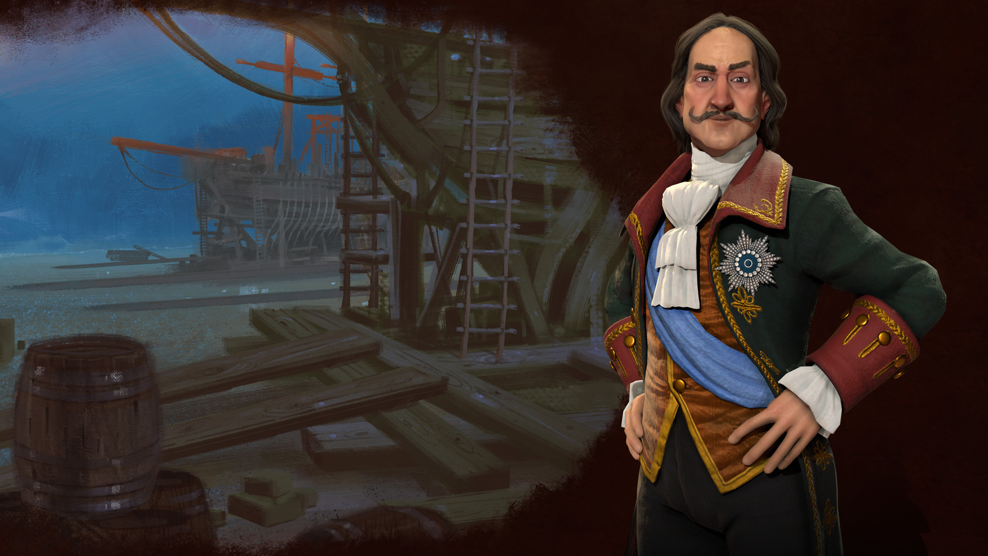 Peter the Great in Civ 6