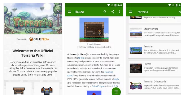 Download The Official Terraria Wiki App From Google Play Itunes Promos Gamepedia