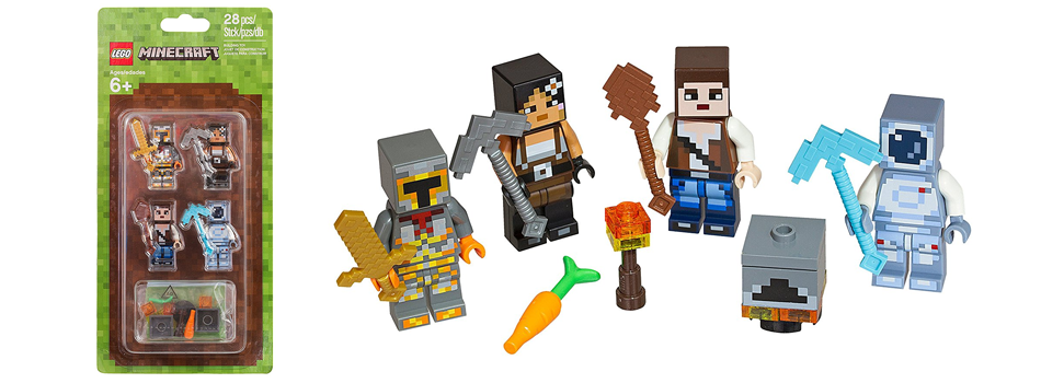 Minecraft LEGO Set - Adventurer Skins