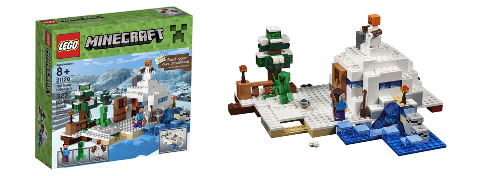 Minecraft LEGO Set - Snow Hideout Kit