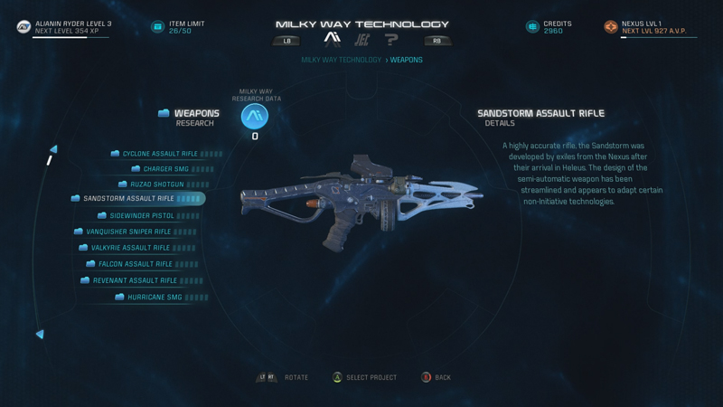 Mass Effect: Andromeda Crafting Guide - Research