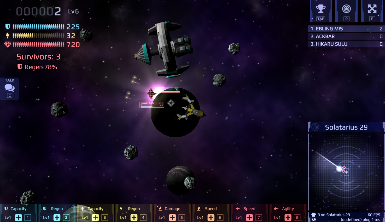 Starblast.io - Mine, Fight, Don't Die.