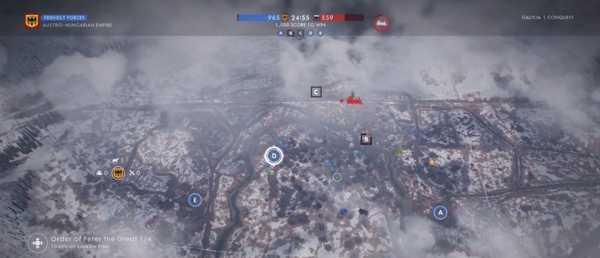 how to play conquest battlefield 1
