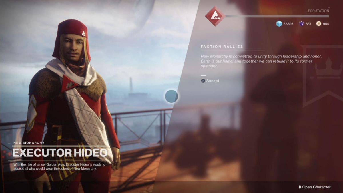 destiny 2 faction only giving shaders