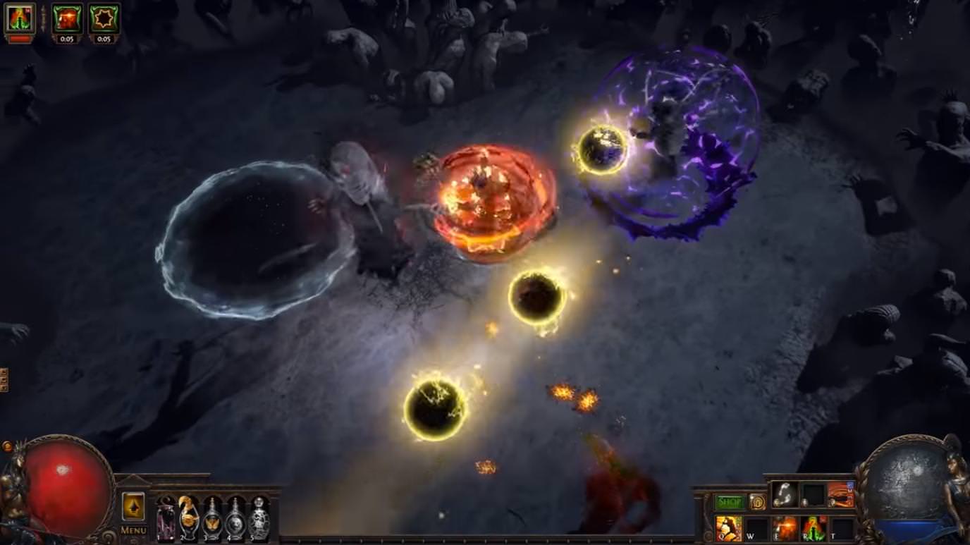 Elder Shaper Fight - Path of Exile