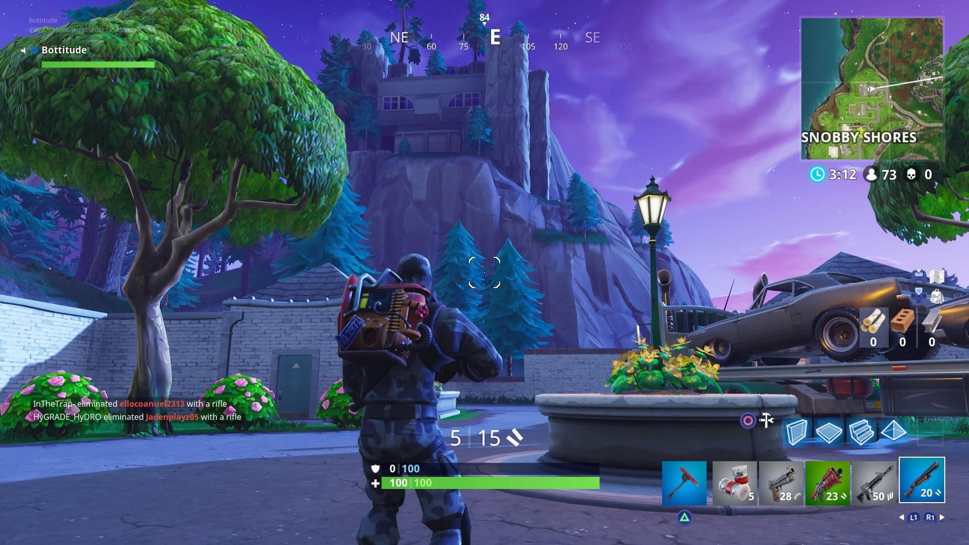 up here is another symbol on the wall with another chest under it some work out gear and a great view of the ocean very sentimental this guy - work it out fortnite